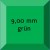 9,00 mm grün